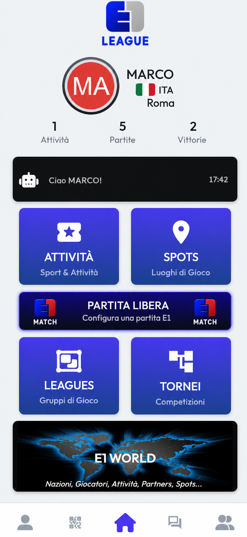 E1 LEAGUE - Home
